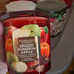 ScentWorx Spiced Pumpkin Apple Scented Candle